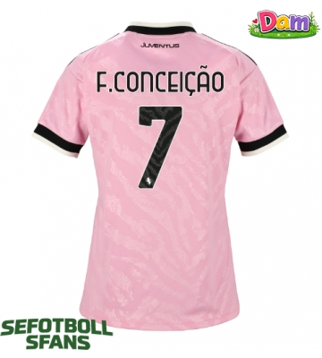Juventus Francisco Conceicao #7 Bortatröja Kvinnor 2026-27 Kortärmad